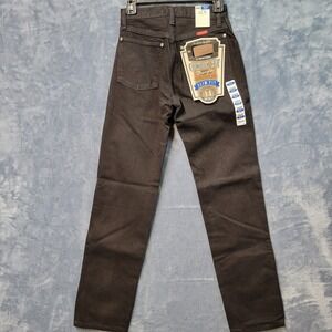Wrangler Cowboy Cut Slim Fit Jeans Mens 3 x 32 Black Denim NWT‎ Made in USA